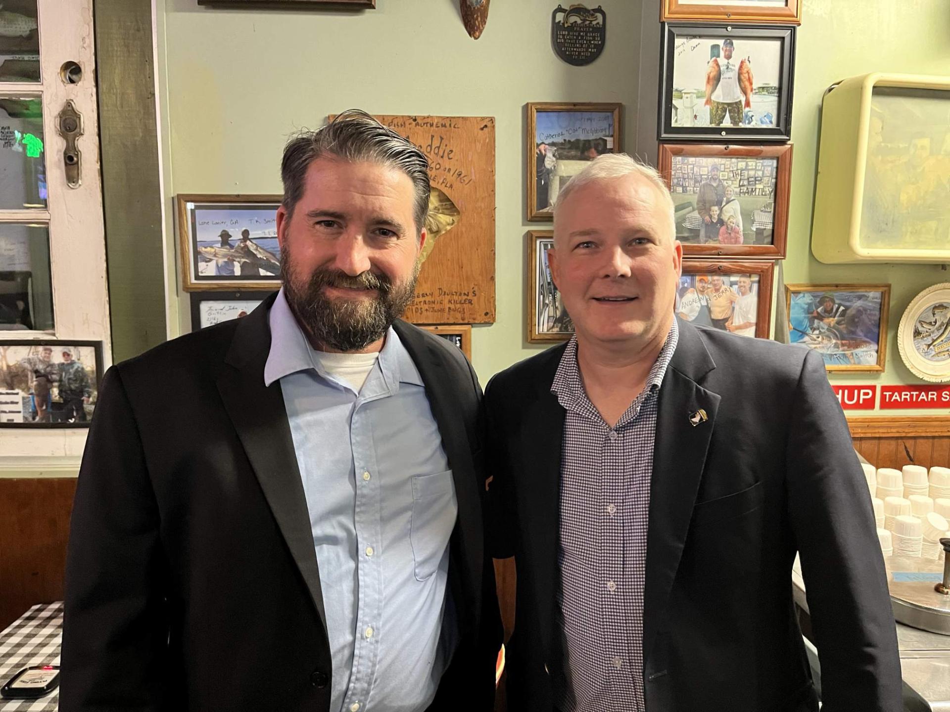 Cory Cox with Arkansas Attorney General Tim Griffin